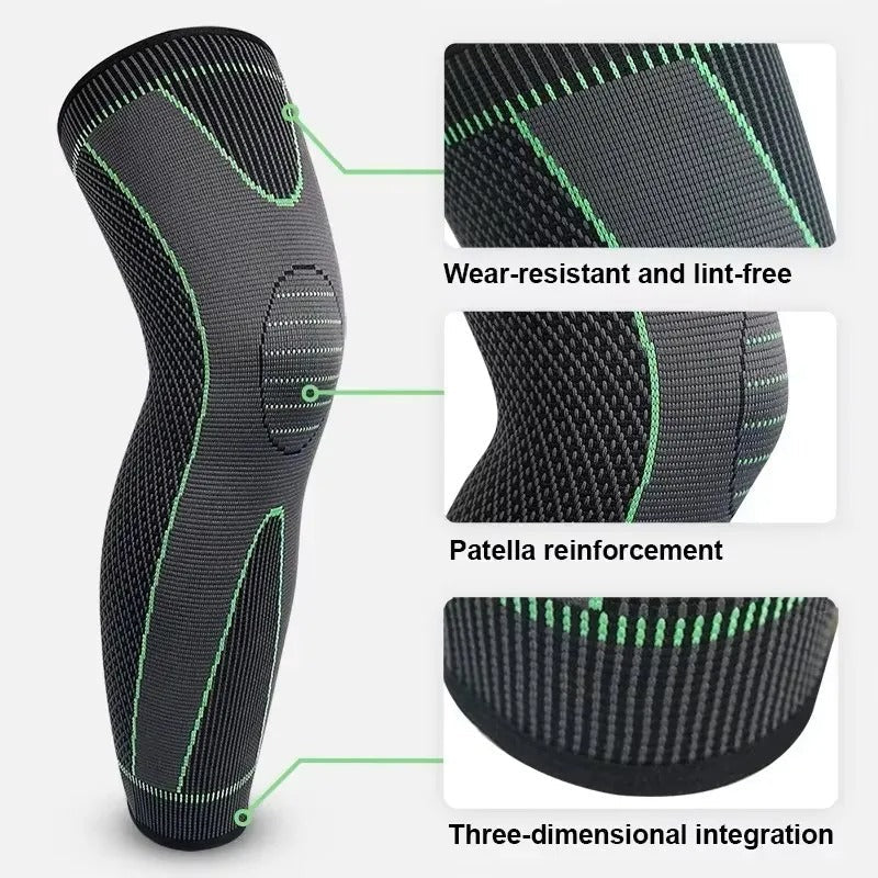 Women Men Winter Leg Warmer Brace Pad